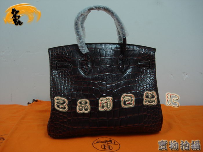 Hermes Birkin 女包 鉑金包 手提包 鱷魚皮 30 Birkin 經典款女包
