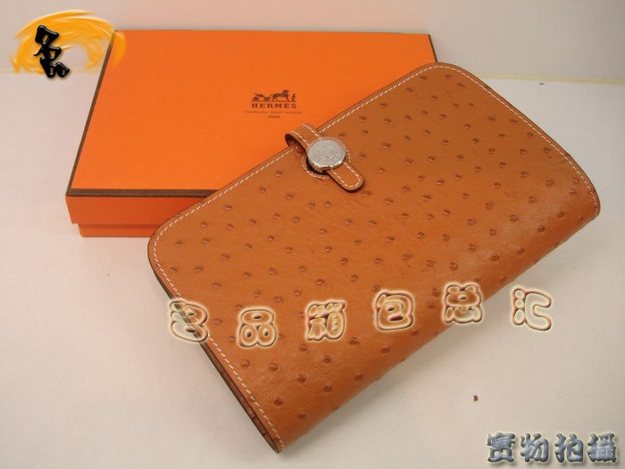 Hermes錢包 Hermes女包 Hermes手包 Hermes零錢包 Hermes鴕鳥紋