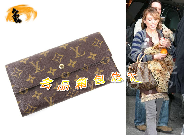 M61215 LV中長(zhǎng)款錢包 LV女包 LV錢夾 LV新款 LV經(jīng)典老花