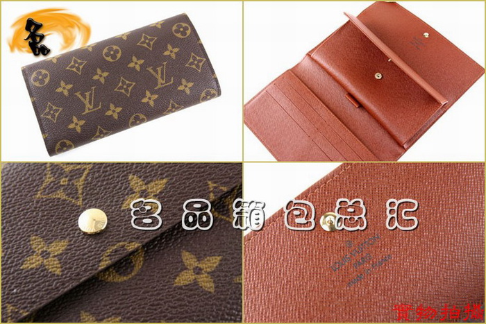 M61215 LV中長(zhǎng)款錢包 LV女包 LV錢夾 LV新款 LV經(jīng)典老花