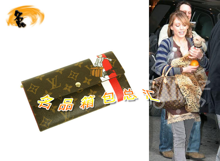 M60034 LV中長款錢包 LV女包 LV錢包 LVPU包 LV門童包