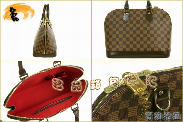 N51131 LV手提包 LV經典棋盤格 LV女包 LV防盜包 LV限量款