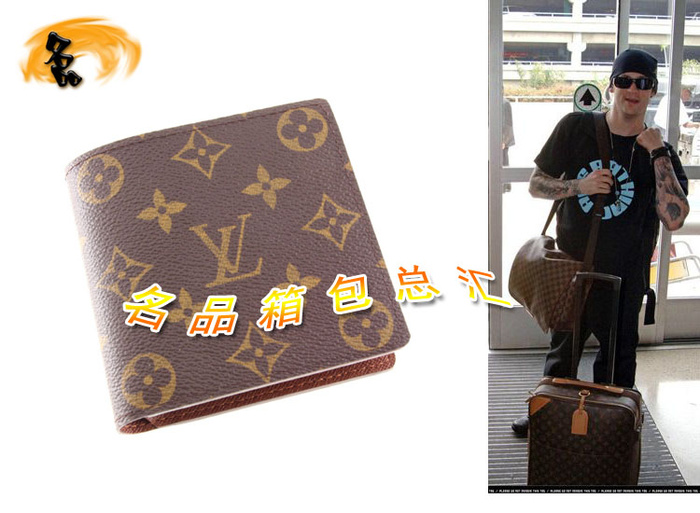 M61665 LV經典老花 LV男包 LV錢包 LV零錢包 LV短款錢包