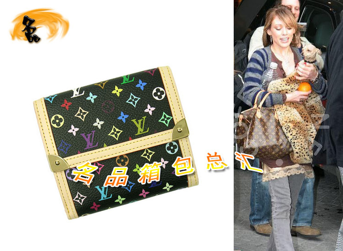 M92984 LV村上隆設計 LV三三彩 LV33彩 LV女包 LV錢包