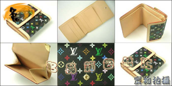 M92984 LV村上隆設計 LV三三彩 LV33彩 LV女包 LV錢包