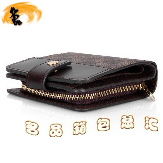 N61668 LV經(jīng)典棋盤(pán)格 LV男士短款錢(qián)夾 LV錢(qián)包 LV格仔系列男士錢(qián)包