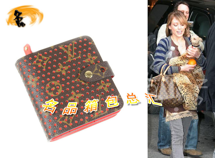 M95189 LV穿孔系列 LV女包 LV錢包 LV兩折包 LV中長款錢包