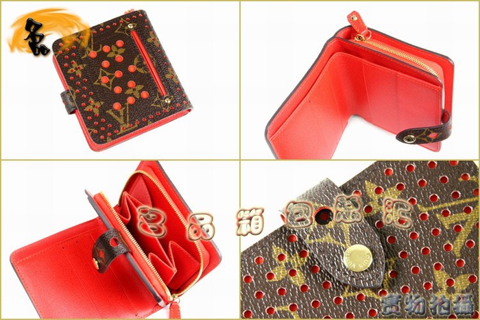 M95189 LV穿孔系列 LV女包 LV錢包 LV兩折包 LV中長款錢包