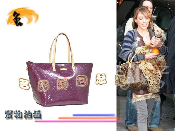 M93588 LV單肩包 LV經典老花 LV壓花 LV女包 LV漆皮包 LV手提包