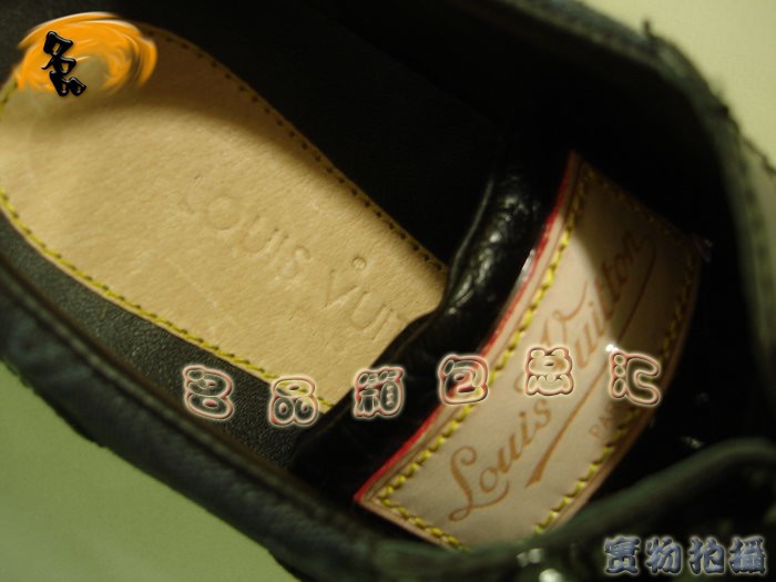 PTC01 LV��Ƥ��Ь Louis Vuitton LV�¿���Ь ���A���� LV�͎�Ь