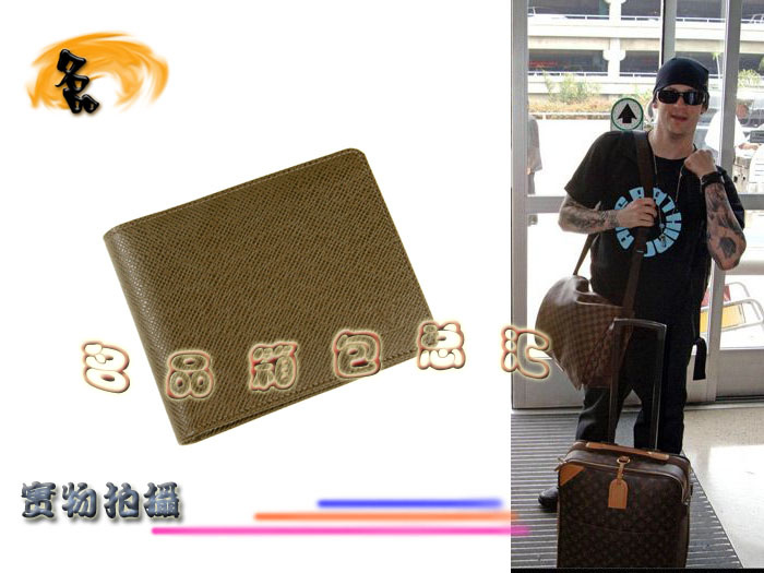 M31118 LV新款 LV十字紋 LV男包 LV錢包 LV短款錢包 LV經典款