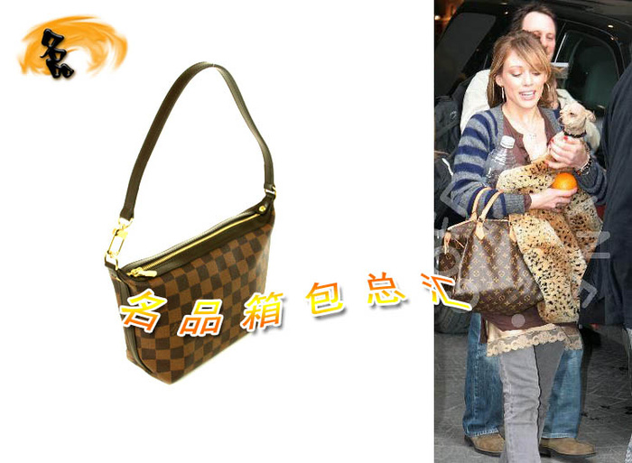 N51996 LV經(jīng)典棋盤格 LV女包 LV單肩包 LV手提包 LV休閑包