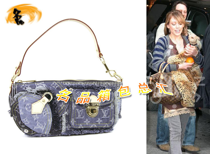 M95382 LV牛仔包 LV單肩包 LV手提包 LV經(jīng)典老花 LV女包