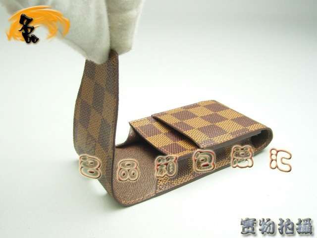 N60000 LV經典款 LV棋盤格包包 LV男包 LV煙包 LV手機包