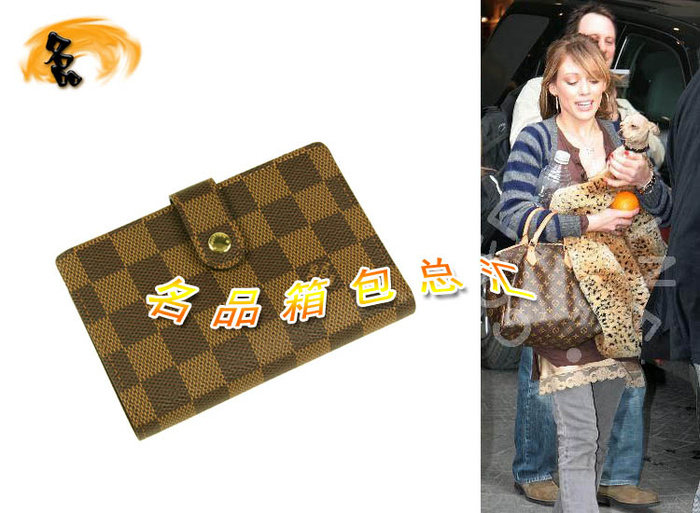 N61674 LV經(jīng)典棋盤格 LV女包 LV錢包 LV零錢包 LV卡包 LV女士錢包