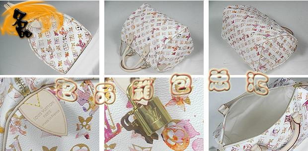 M95751 LV最新款 LV女包 LV村上隆設計 LV枕頭包 LV手提包