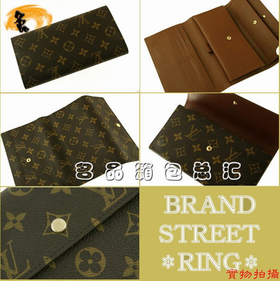 M61217 LV錢包 LV老花包 LV女包 LV中長包LV三折錢包