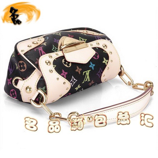 M40128 LV單肩包 LV女包 LV手提包 LV黑彩 LV三三彩 LV33彩