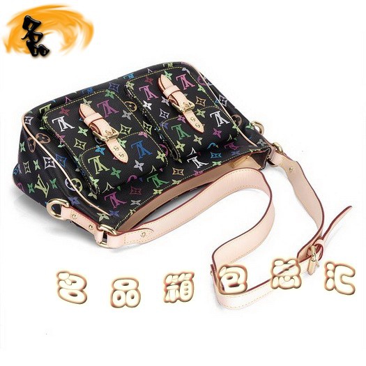 M40052 LV黑七彩系列 LV女包 LV單肩包 LV手提包 LV最新款