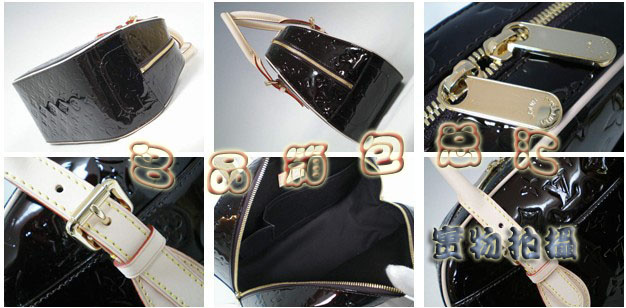 M93516 LV手提包 LV壓花 LV漆皮包 LV經典老花 LV女包