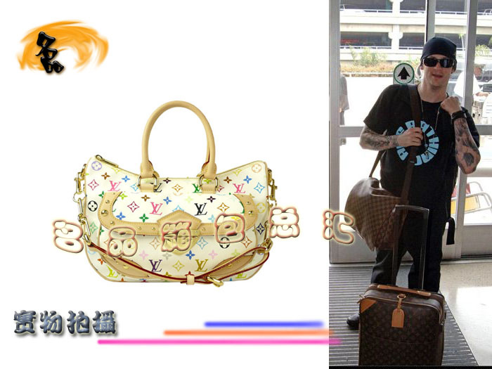 M40125 LV經(jīng)典款 LV村上隆 LV33彩 LV女包 LV手提包 LV單肩包