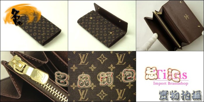 M95234 LV新款 LV女包 LV棉麻系列 LV經典老花 LV女是錢包 LV長款錢包