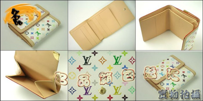 M92983 世紀奢華 LV經典款 LV33彩 LV三三彩 LV女包 LV錢包