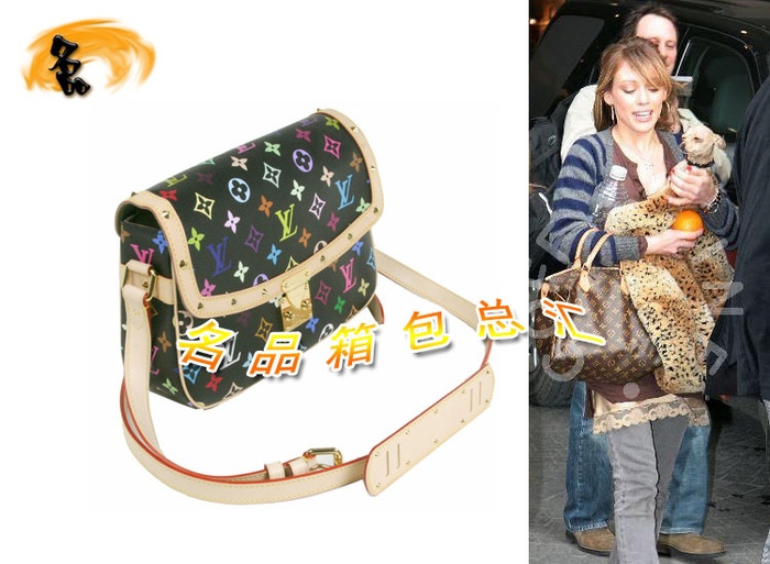 M92639 LV村上隆設計 LV33彩 LV三三彩 LV女包 LV斜挎包