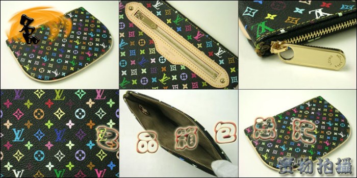 M60030 LV手包 LV最新款 LV黑彩 LV村上隆設計 LV三三彩 LV女包