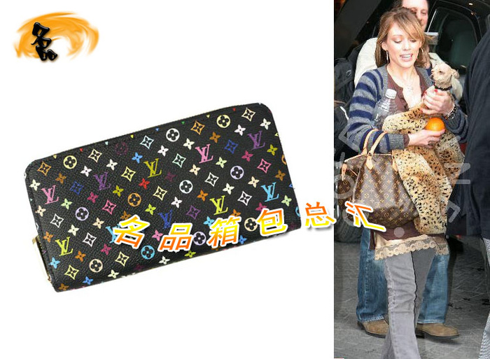 M60050 LV錢包 LV村上隆設計 LV33彩 錢包 LV三三彩 LV女包