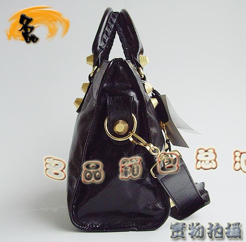 BALENCIAGA新款紫色機車包 BALENCIAGA手提包 BALENCIAGA 斜挎包