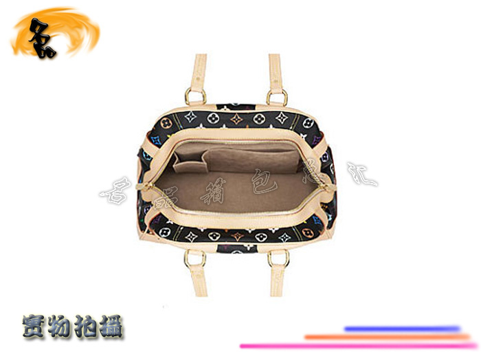 M40194 LV新款黑彩 LV單肩包 LV女包 LV村上隆設(shè)計(jì) LV三三彩