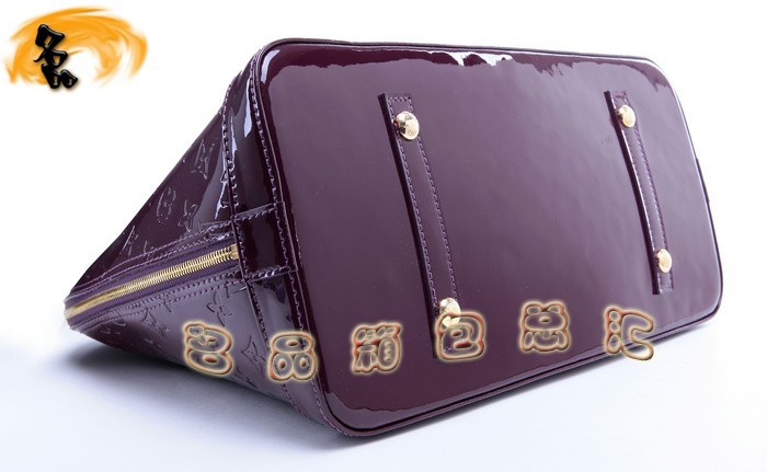 M93594 LV手提包 LV經(jīng)典老花 LV壓花包 LV漆皮 LV女包