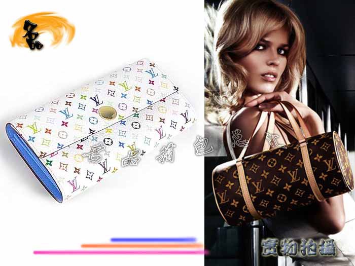 M93742 LV錢(qián)包 LV村上隆設(shè)計(jì) LV33彩 LV白彩 LV三三彩 LV女包