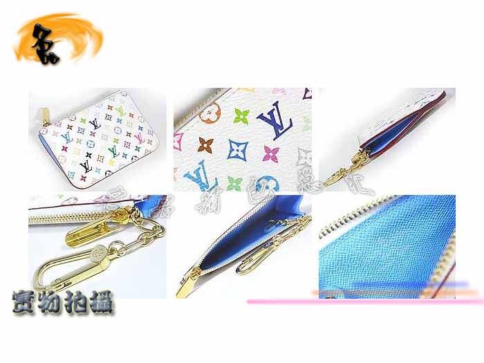 M93733 LV零錢包 LV經(jīng)典33彩 LV村上隆設計 LV三三彩錢包 LV錢包