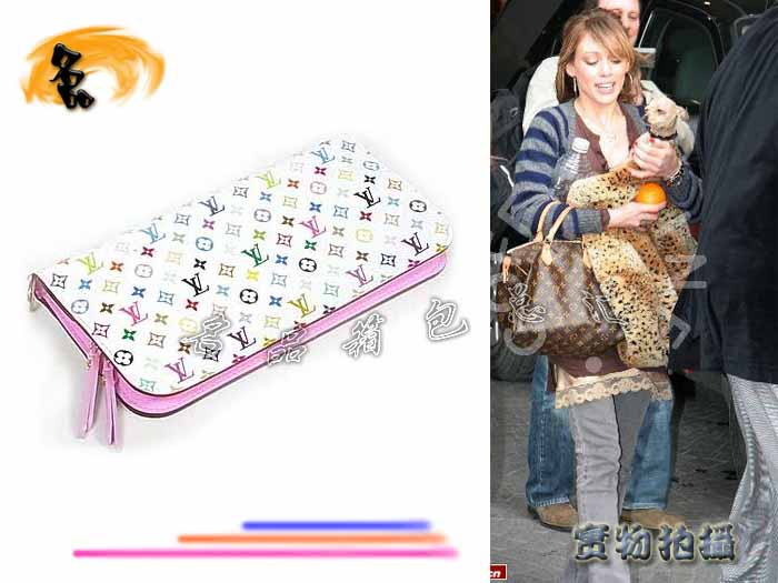 M93751 LV新款時尚女包 LV村上隆設計 LV經(jīng)典款 LV錢包 LV33彩錢包