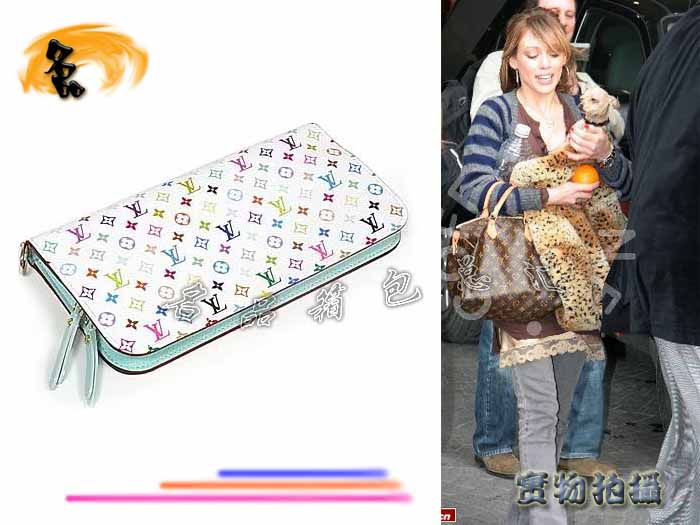 M93753 LV新款時(shí)尚女包 LV錢包 LV村上隆設(shè)計(jì) LV33彩錢包 LV經(jīng)典款