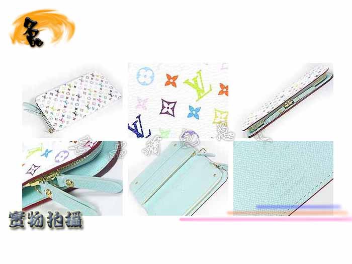 M93753 LV新款時(shí)尚女包 LV錢包 LV村上隆設(shè)計(jì) LV33彩錢包 LV經(jīng)典款