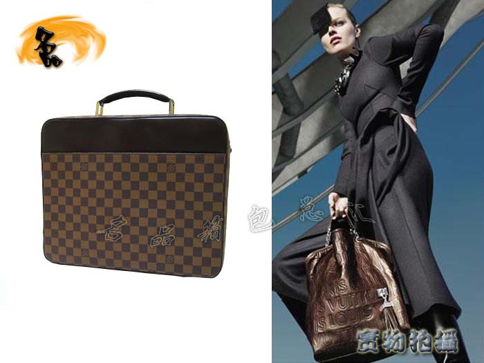N58020 LV手提包 LV經典棋盤格 LV公文包 LV斜挎包