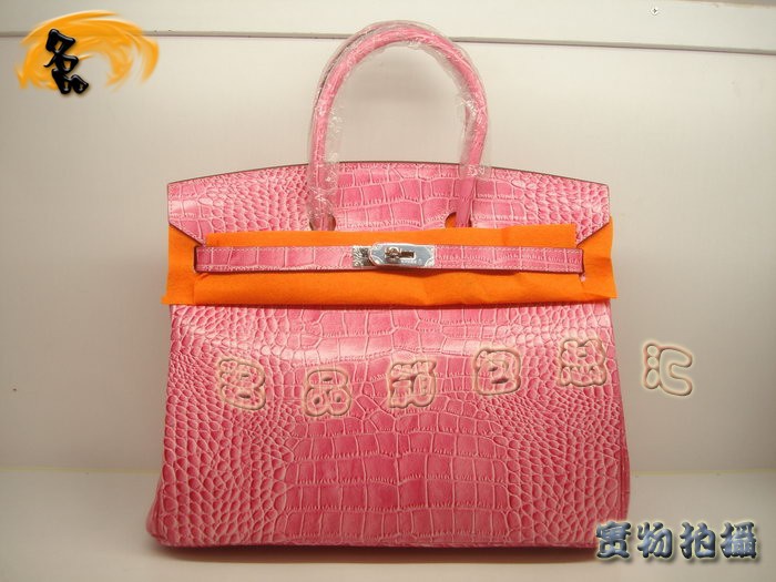 Hermes 鱷魚紋 手提包 女包 Hermes Birkin 鉑金包 Hermes 35 Birkin