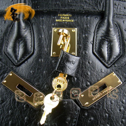 6088 Hermes 愛馬仕 新款 鴕鳥紋 女士手提包 Hermes Birkin 鉑金包 30 Birkin