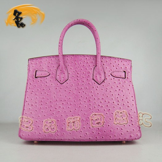 6088 Hermes 愛馬仕 鴕鳥紋手提包 Hermes女包 Hermes Birkin 鉑金包 30Birkin