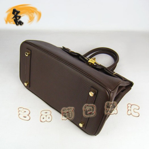 6088 Hermes經典款 Hermes女士 荔枝紋 手提包 Hermes Birkin 鉑金包 30Birkin