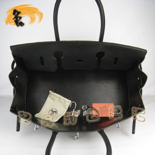 6109 Hermes Birkin ���R���K��� Ůʿ����� ��ɫ��֦�yţƤ �y�� 42cm