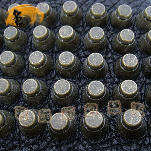 63460 熱賣新款明星酷炫 Alexander Wang/亞利山大王 柳釘手提包 黑色