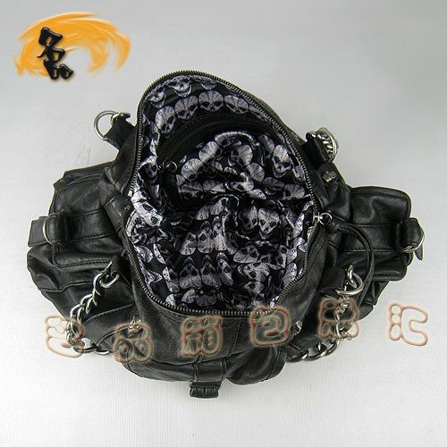 20116 THOMAS WYLDE托馬斯 經典骷髏頭裝飾 羊皮包 女士手提包 單肩包