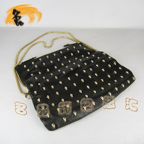 1815 THOMAS WYLDE/托馬斯 骷髏頭時尚女包 斜挎包 手拿包 單肩包