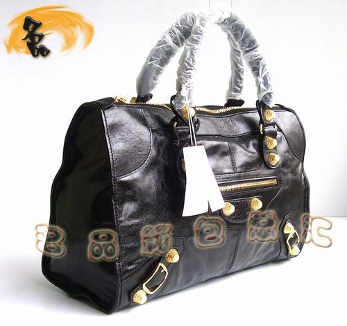 084324B 超A1:1品質新款牛皮女包 BALENCIAGA手提包 巴黎世家經典款機車包