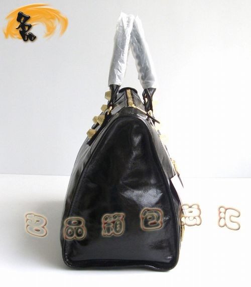 084324B BALENCIAGA熱賣新款時尚牛皮女士手提包 巴黎世家 經典款 機車包