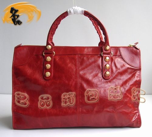 084334B BALENCIAGA巴黎世家 最新款休閑女士手提包 經典款機車包 時尚女包